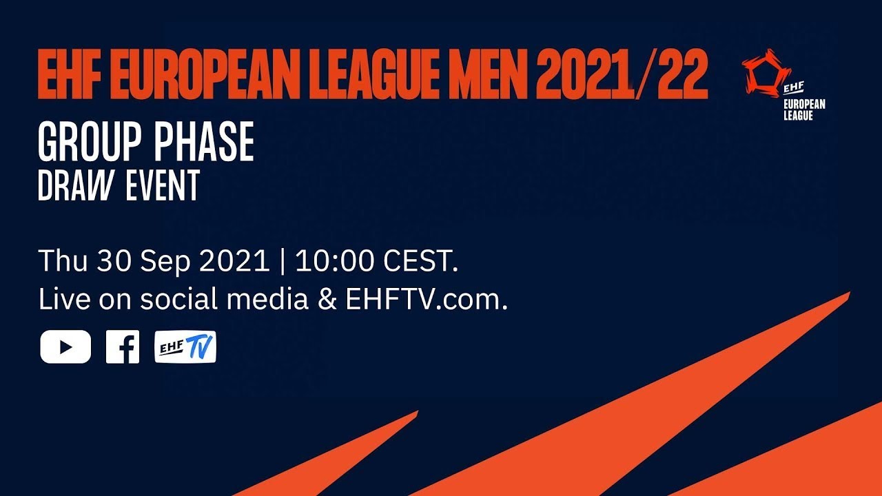 Draw event Group Phase EHF European League Men 2021/22