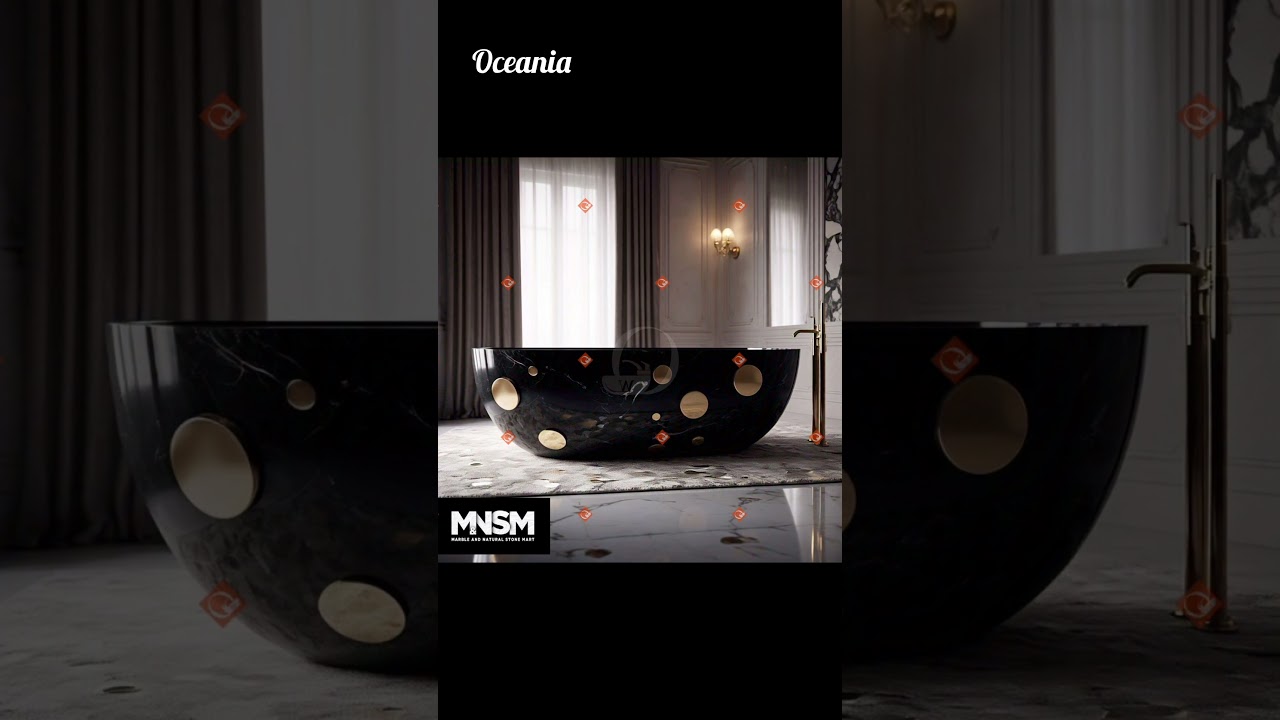 Dark Fantasy Marble Bath Tub 