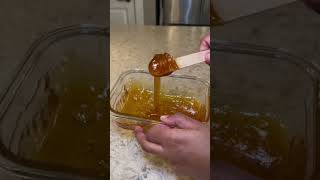 How to make athome sugar wax