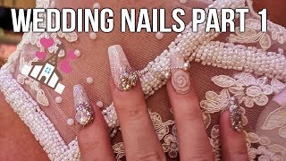 WEDDING NAILS - MATCHING NAILS TO SHOES - PART 1 screenshot 1