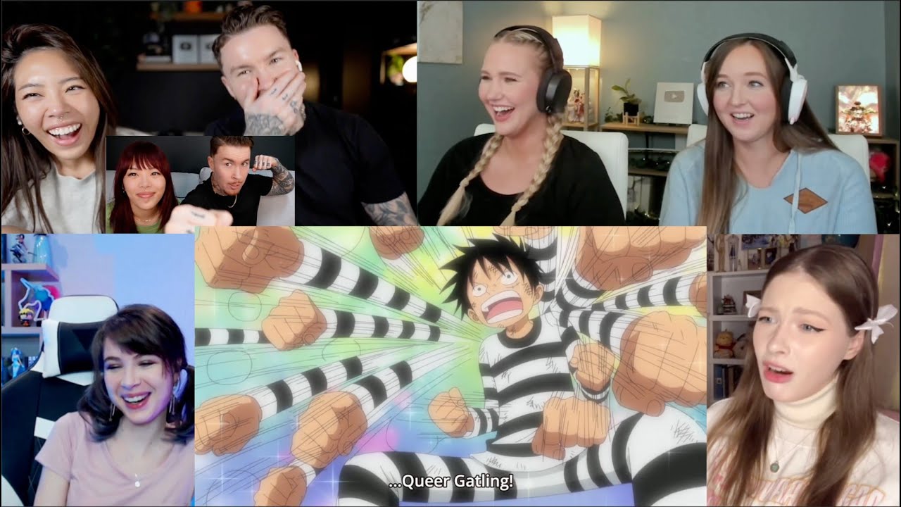 Episode 435 PART-2 |"Double Luffy vs Magellan!"| One Piece Reaction Mashup |ワンピース