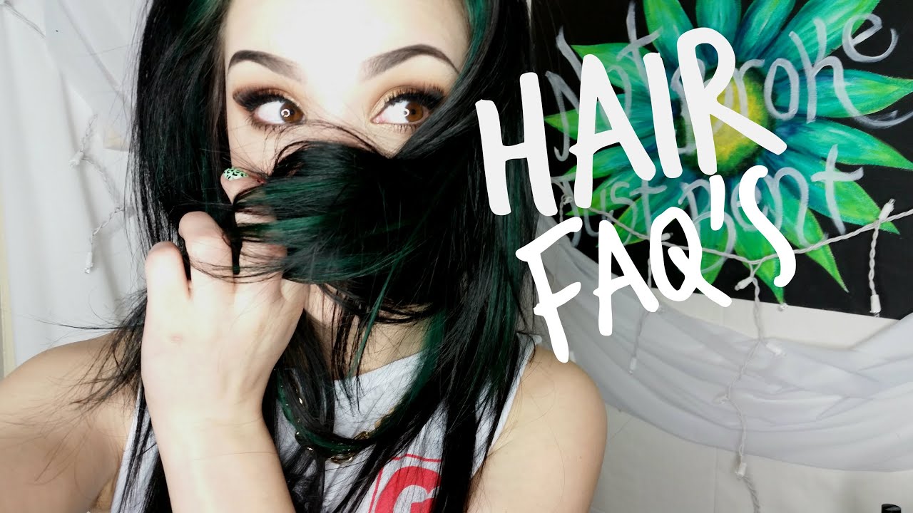 MY HAIR FAQ's! Coloring Process, Aftercare & Advice! YouTube