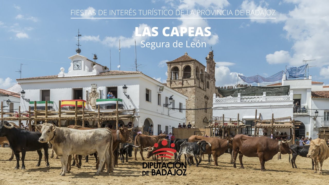 Fiestas de Interés Turístico de Badajoz: Las Capeas (Segura de León)