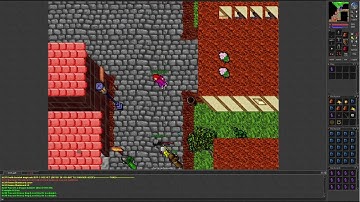 Tibia 7.4 (28 Mage Red Skull PK until banned)