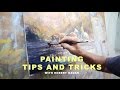 Painting Tips and Tricks - Creating Interest in a Painting