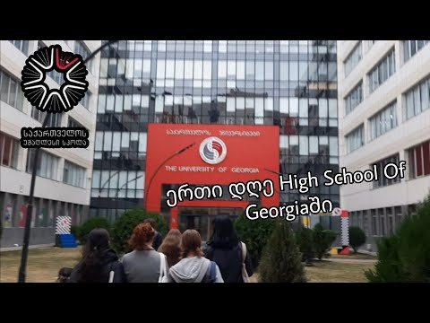 ერთი დღე High school of georgiaში Vlog N11