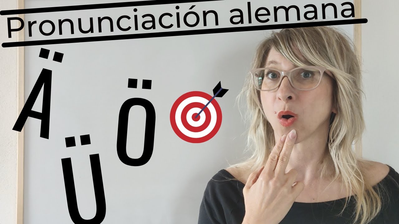 ¿Cómo Pronunciar Ä, Ö, Ü en Alemán?  🔴 [[[ Vocal con Umlaut ]]]
