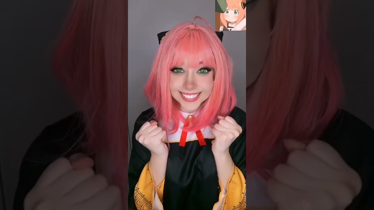 Waku Waku !🤣  (It's not perfect but I tried. 😂)  | Anya Forger #cosplay | Spy X Family