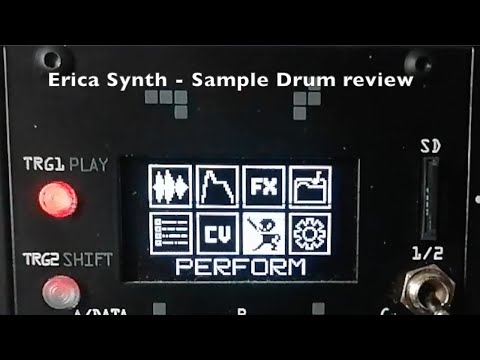 Erica Synths - Drum Sample (making modular Jungle, hardcore