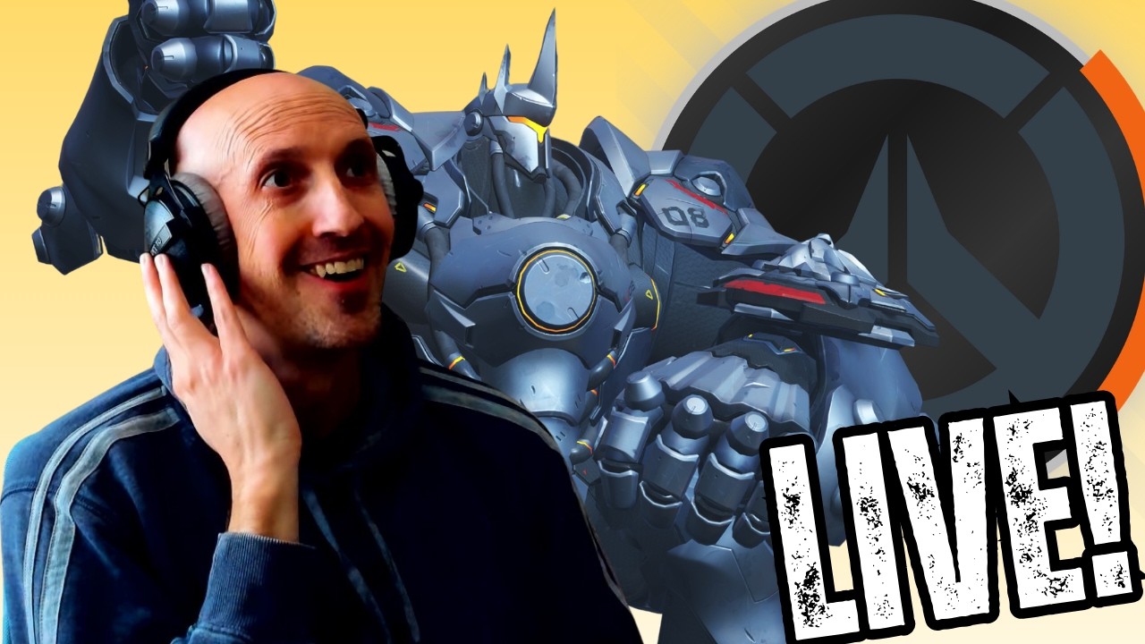 Old man tries to reach Platinum rank in Overwatch!