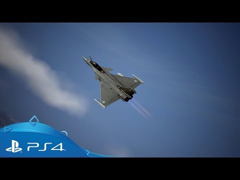 Ace Combat 7 | Rafale M Aircraft Introduction Trailer | PS4