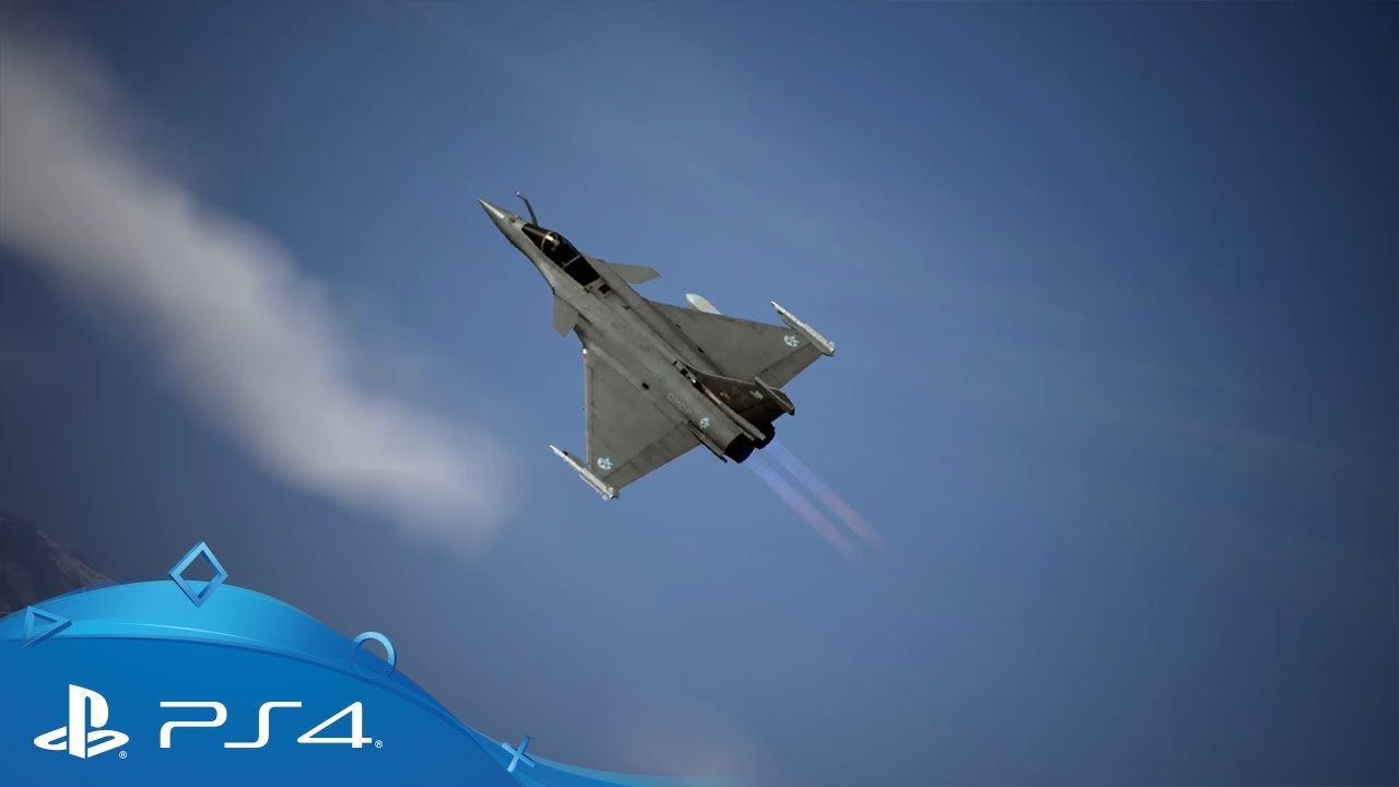 Ace Combat 7 | Rafale M Aircraft Introduction Trailer | PS4 - YouTube