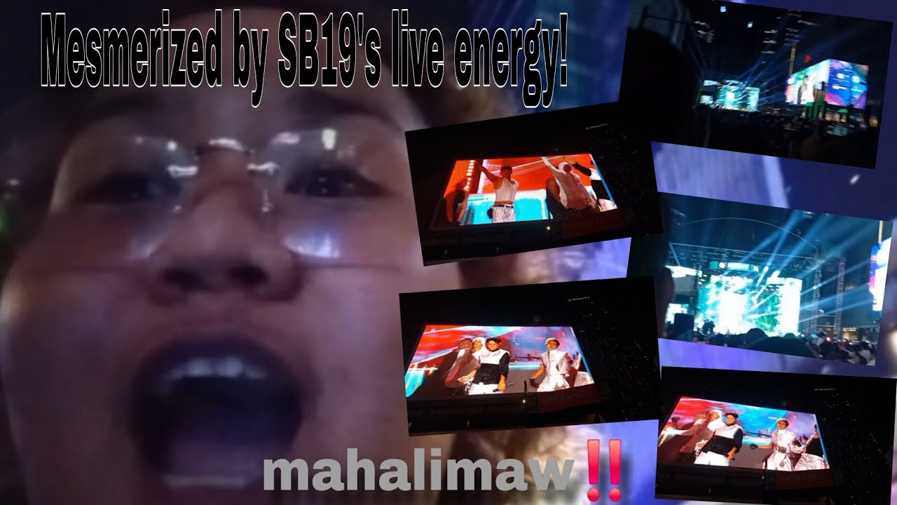 I was Mesmerized by SB19's Live energy 💙