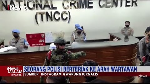 Anggota Brimob Bentak Wartawan saat Liput Sidang Etik Ferdy Sambo #iNewsMalam 25/08