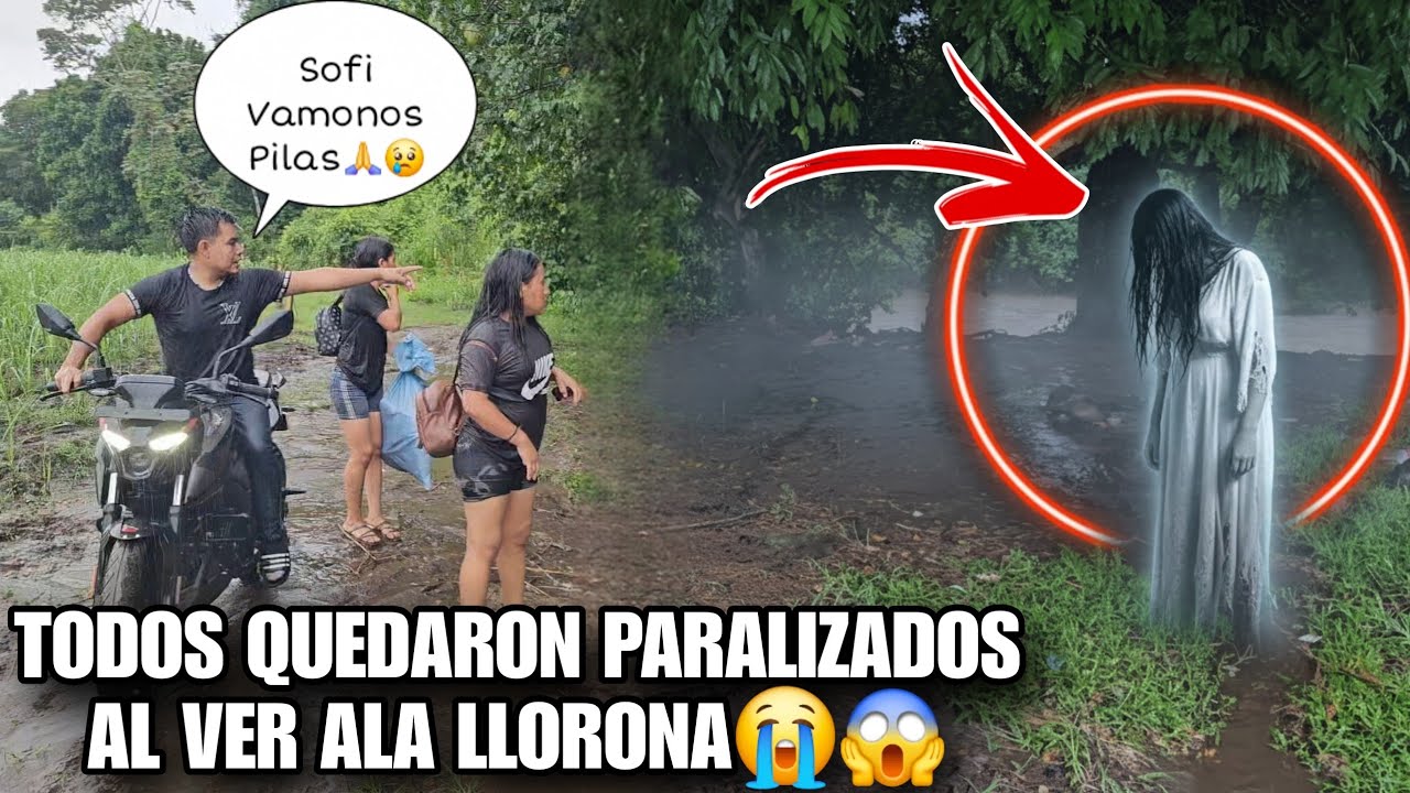 URGENTE En Pleno Rio Nos Aparecio La Maldit4 Llorona Esto No Es Show Gritab4n Todos Llorando😭😱Veanlo