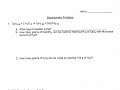 Stoichiometry Help