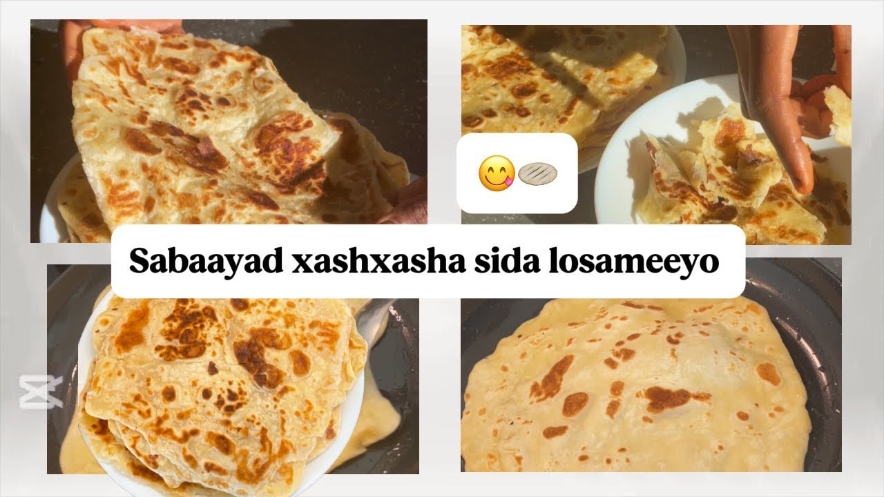 Sabaayad Xashxasha oo Jilicsan sida losameeyo 