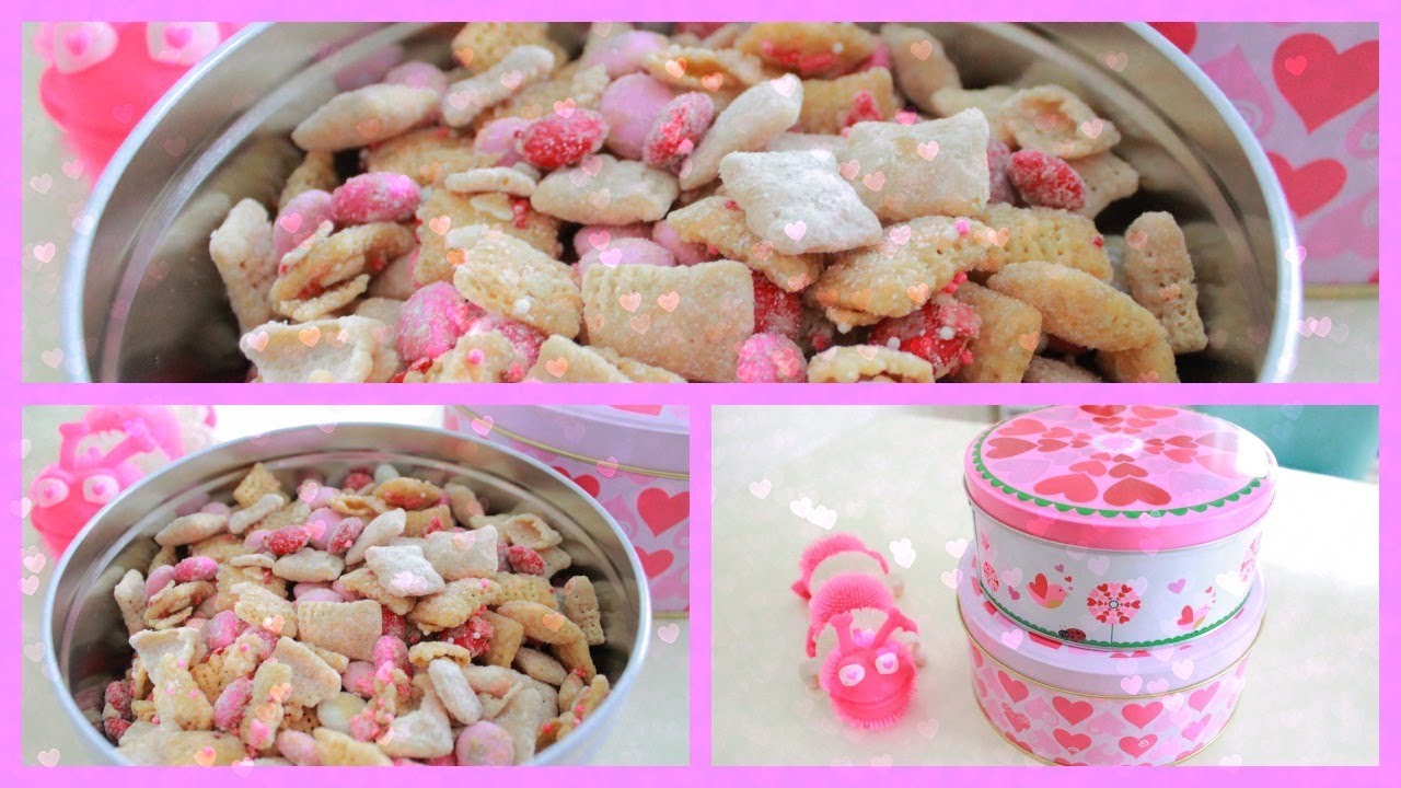 DIY Quick & Easy Valentine's Day Treats - Valentine's Day Party Mix