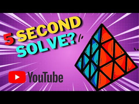 How To Solve Pyraminx In 5 Seconds