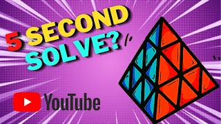 How To Solve Pyraminx In 5 Seconds