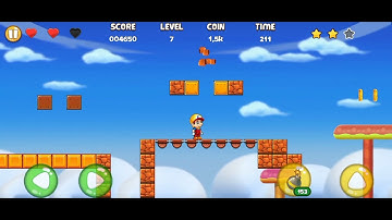 Super Matino Adventure Game - Gameplay Part 7 - Level 7