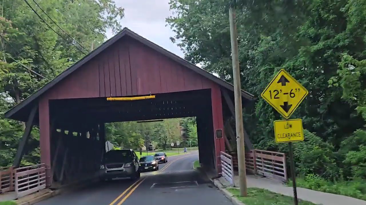 Driving Around Barclay Farm in Cherry Hill, New Jersey