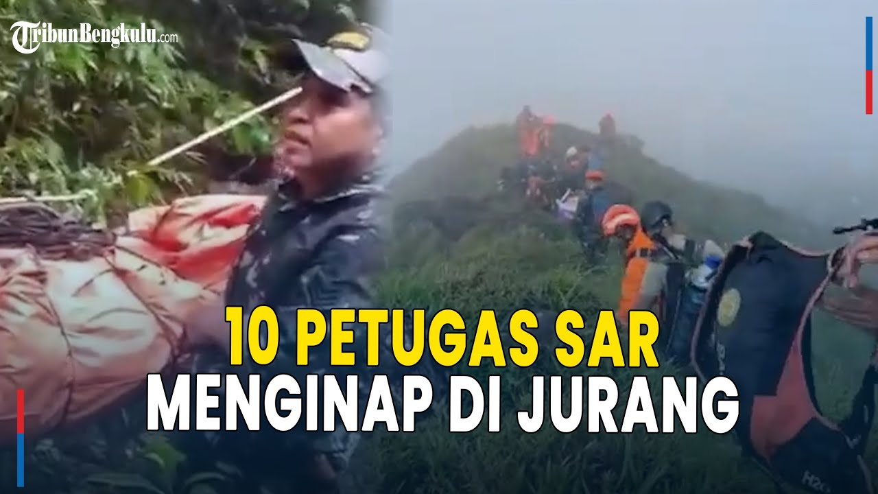 Malam di Jurang Maut: 10 Petugas SAR Menginap di Lokasi Korban Pesawat ATR Jatuh
