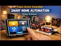 Touch Screen Controlled Smart Home Automation System Using Arduino | Light &amp; Fan Control #diy #viral