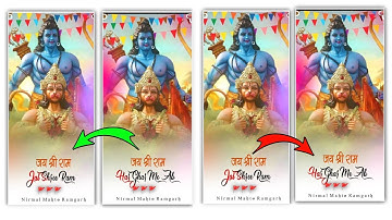 🚩Jai Shree Ram Bharat Ka Bacha | Alight Motion Video Editing | Jai Shree Ram Status Video Editing