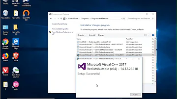 Pode excluir o Microsoft Visual C ++?