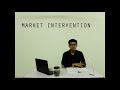 Market intervention eco 555