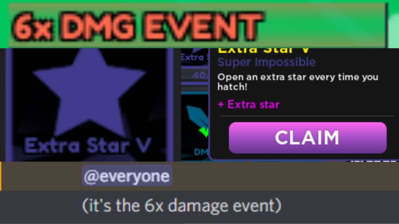 Insane 6x Damage Event in Anime Fighters Simulator