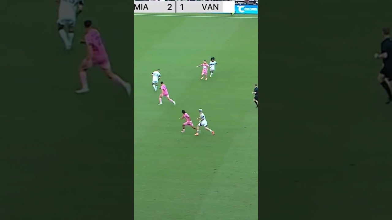 Lionel Messi Assits vs Vancouver  Whitecaps Mls Final