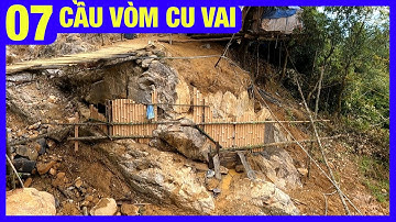 #7 Ghép cốp pha phần đế móng mố 2 - Cầu vòm Cu Vai