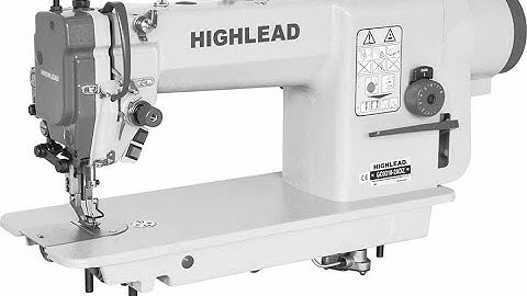 HIGHLEAD GC0318-2ADZ Direct drive heavy duty top and bottom feed lock stitch with auto threadtrimmer