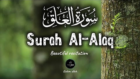 Surah Al-‘Alaq | سورة العلق ✨ اقْرَأْ بِاسْمِ رَبِّكَ 🌙 Read in the name of your Lord who created.