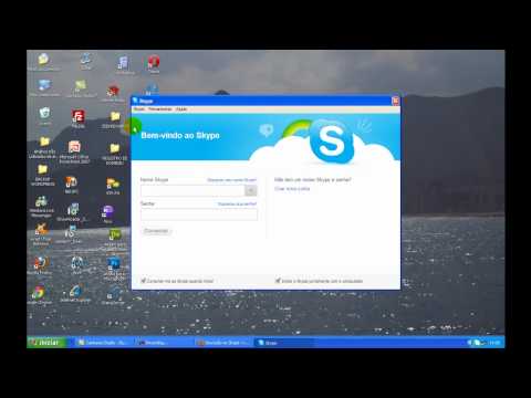 Vídeo: Como Conectar O Skype