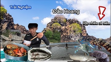 48H.Trải Nghiệm.Cấm Trại Trên Đảo Hoang Lặn Bắt Hải Sản,Thả Lưới Gặp Ổ Cá Ngát Lớn(Chế biến Món Ăn)