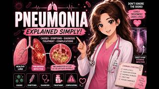 Pneumonia Explained Simply | MedGirl by Dr. Aria Khan