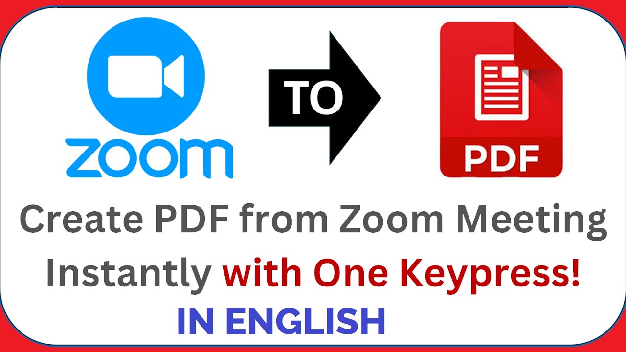 Pdf Inherit Zoom Zoom to PDF - Create PDF from Zoom Screenshots Instantly with One ...