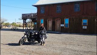 ESTOY VIAJANDO SOLA con Mi MOTO  EN Arizona 🇺🇸 / Mexican Girl Riding a Motorcycle