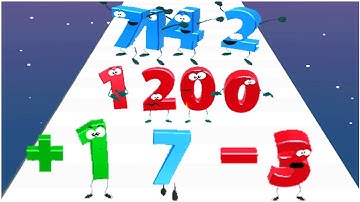 Number Run - Gameplay Walkthrough - Max Levels Lvl 1-20