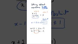 Rational Equations Made EASY | Avoid Fake Answers in Exams!