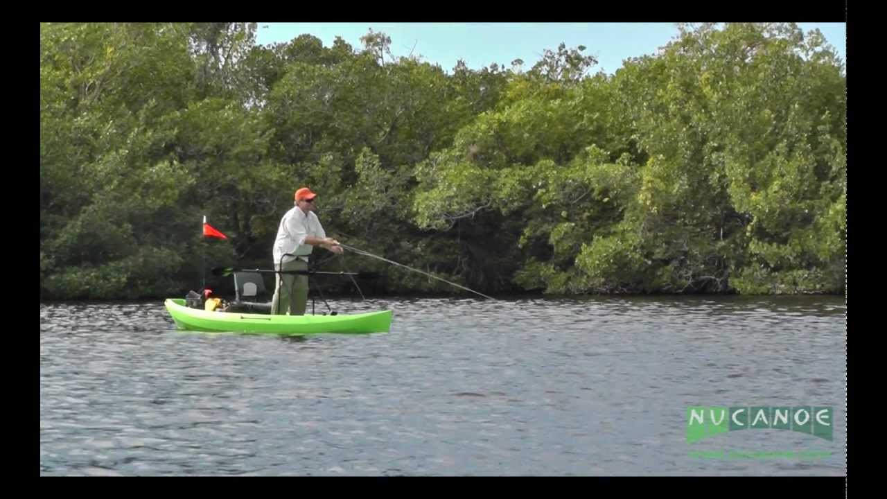 Kayak Fly Fishing in the NuCanoe Frontier 12 YouTube