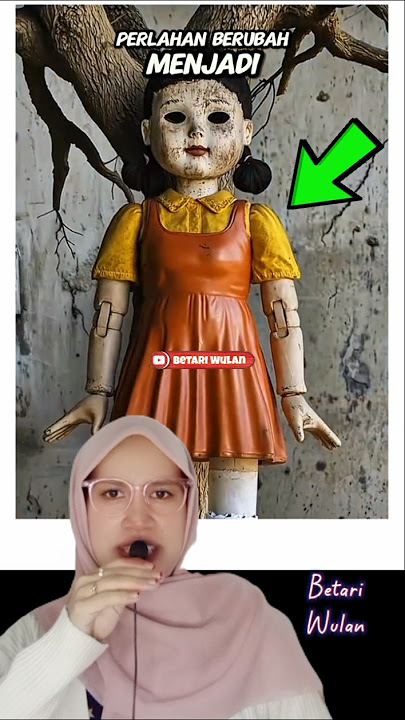 MERINDING!! PENAMPAKAN BANGUNAN SQUID GAME JIKA TERBENGKALAI #shorts