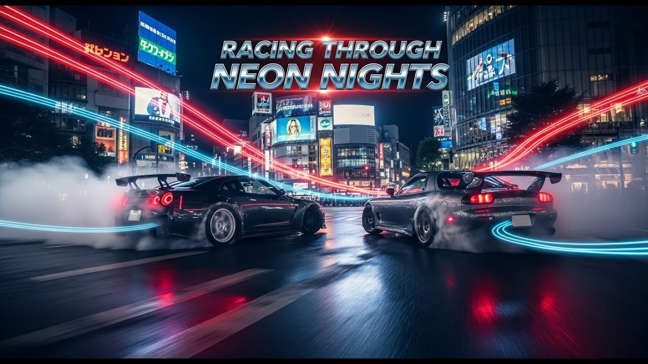 Racing Through Neon Nights — Tokyo’s Underground Speed Culture