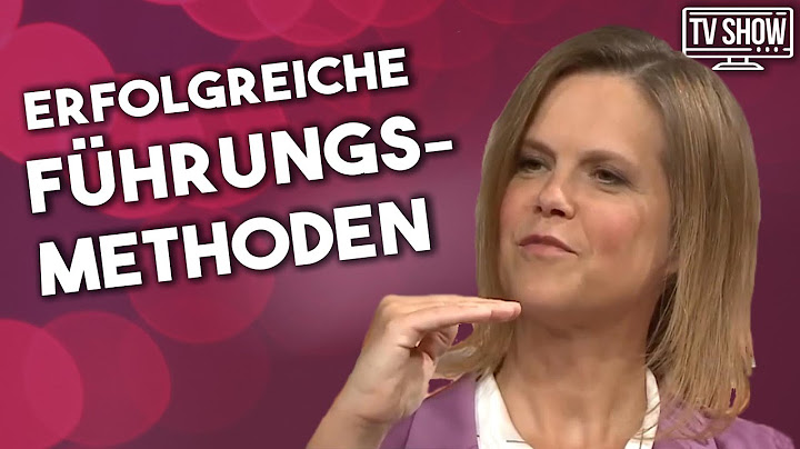 Mit welchen Führungsmethoden können wir erfolgreich führen?