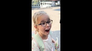 “We buyed it??” 🥹  This might be the cutest reaction to a new Rivian ever.