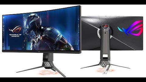 Asus offers ROG Swift PG35VQ display with G-Sync and HDR & Quantum Dots