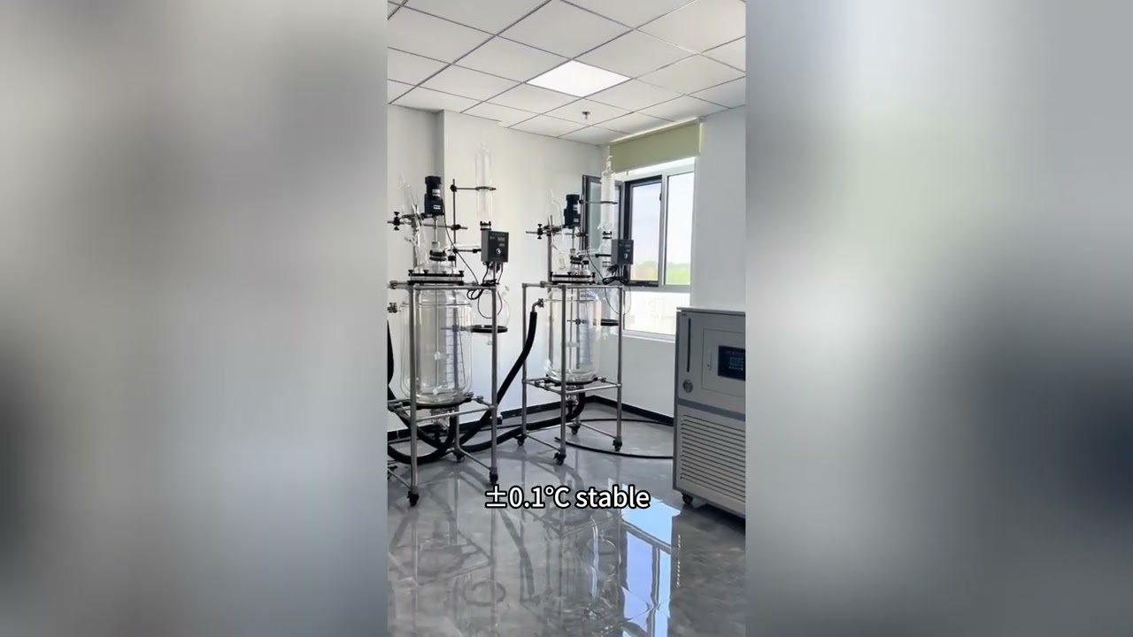Glass Reactor + Temp Control System 🔬